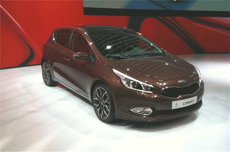 The Kia Cee'd is a key car for the brand.